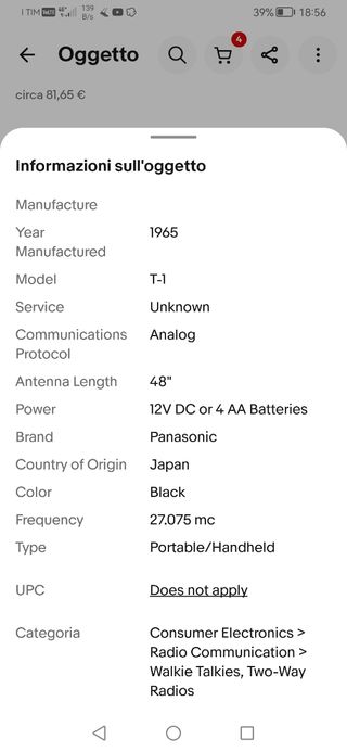 Radio National T-1 Vintage (x2)