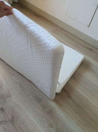 Colchón cuna-parque infantil plegable 95x95x5 cm