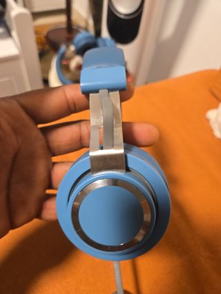 Auriculares azules