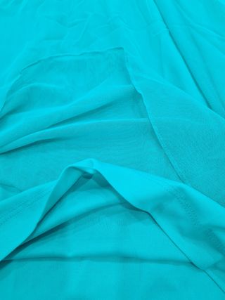 Vestido fiesta tul turquesa