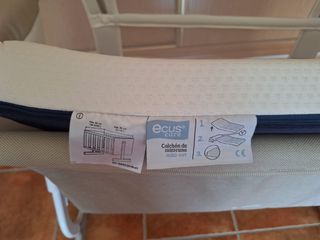 Colchón minicuna Ecus Kids antiplagiocefalia