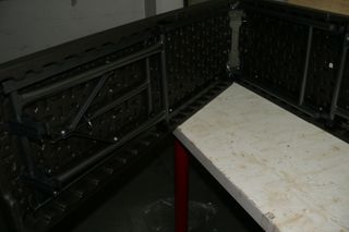 Banco DIEMPI dobrável - Preto