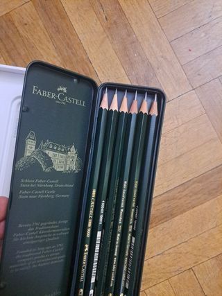 Lápiz digital ESSAGER y faber castell 9000
