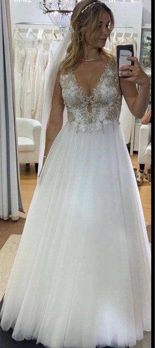 Vestido novia - Blanco Impecable