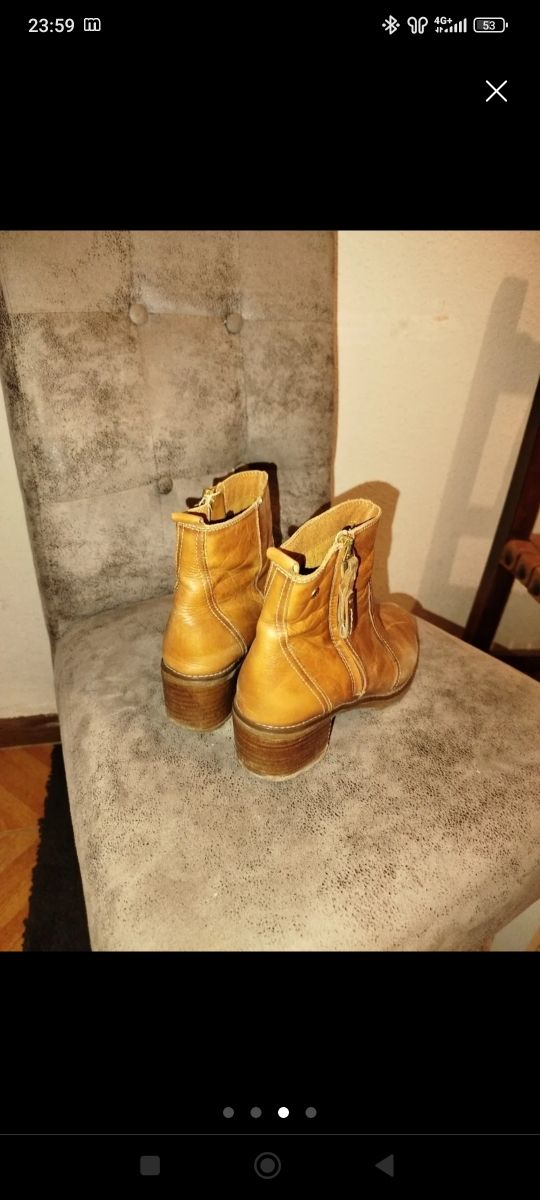 Botines Pikolinos mujer marrón 39