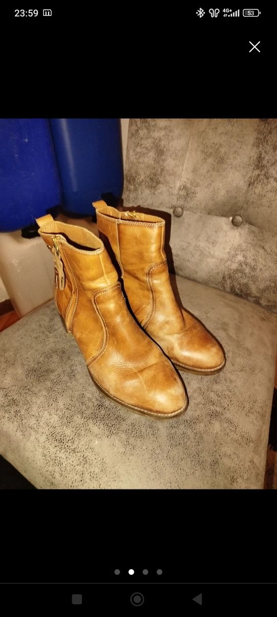Botines Pikolinos mujer marrón 39