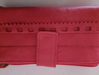 Monedero rojo - cartera mujer