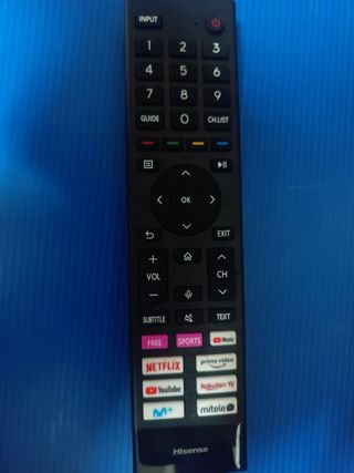 Mando Hisense smart tv