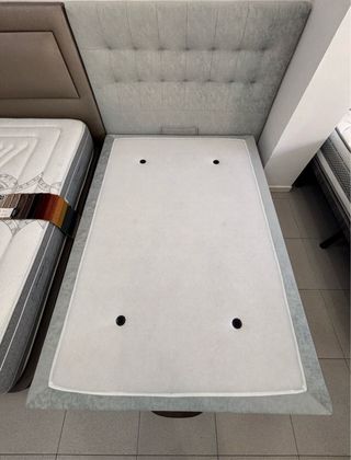 Canapé abatible gris nuevo