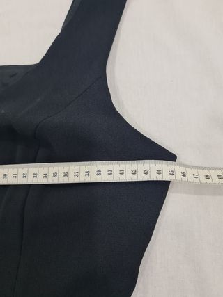 Vestido fiesta Tapioca negro talla 40,  elegante,