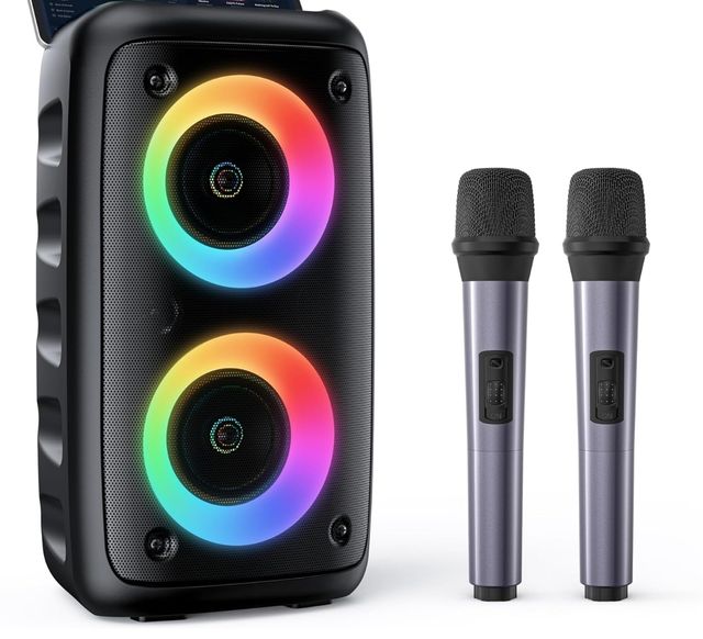 Karaoke altoparlante Bluetooth portatile 20w