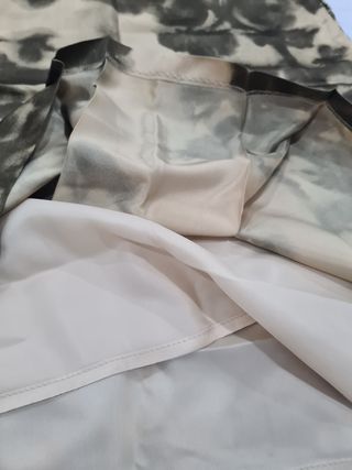 Falda Zara M - Razo estampada