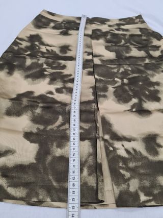 Falda Zara M - Razo estampada