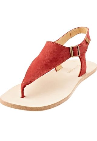 Sandalias rojas El Naturalista