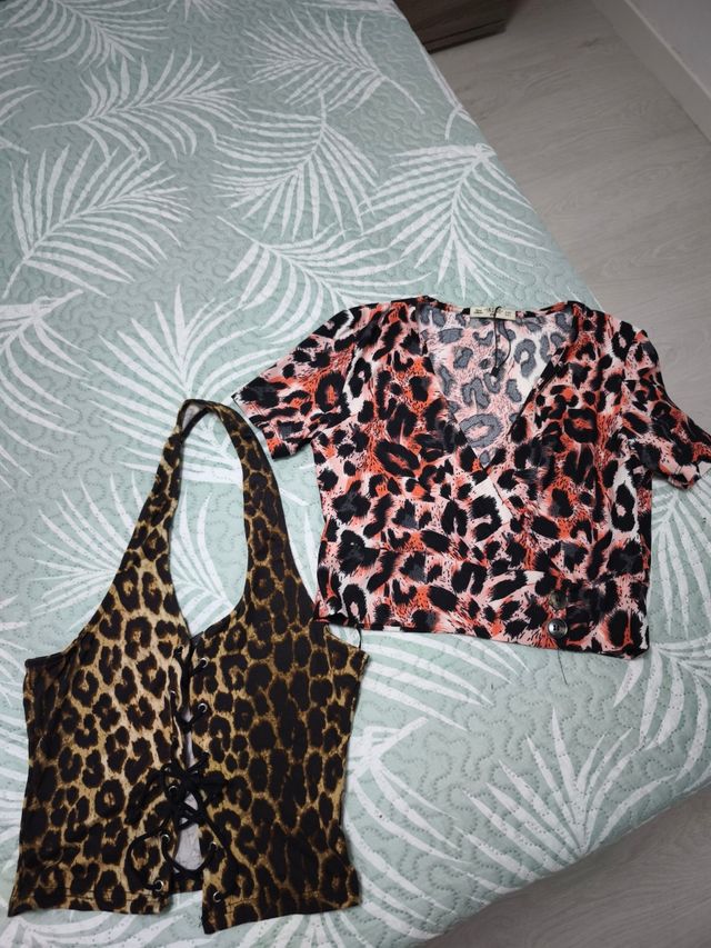 Tops estampados leopardo