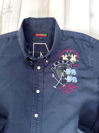Camisa La Martina XL - Azul