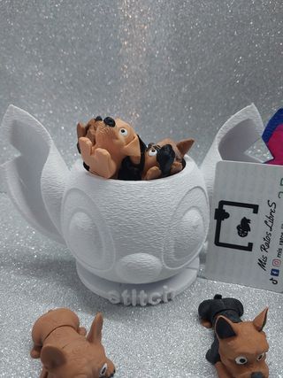 Maceta Stitch 3D