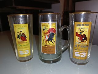 Vasos Plaza Toros Valencia & Barcelona