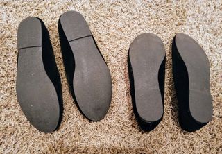 Merceditas terciopelo negras - 34 y 36