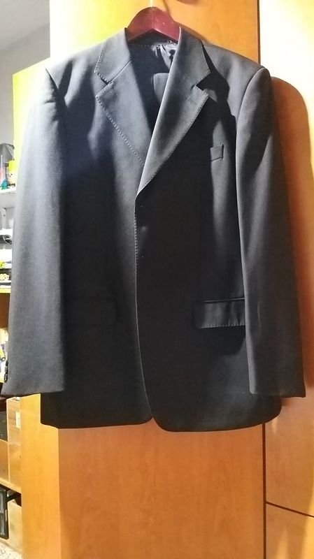 TRAJE CABALLERO COLOR NEGRO