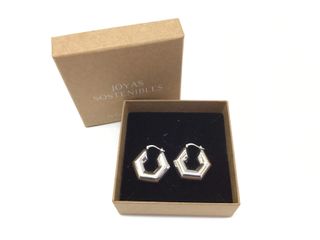 argollas plata 925mm