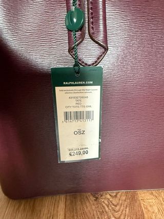 Bolso Ralph Lauren Morado