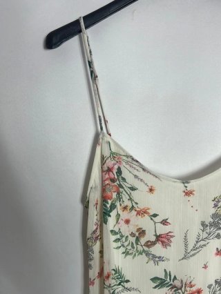 Vestido ibicenco midi floral