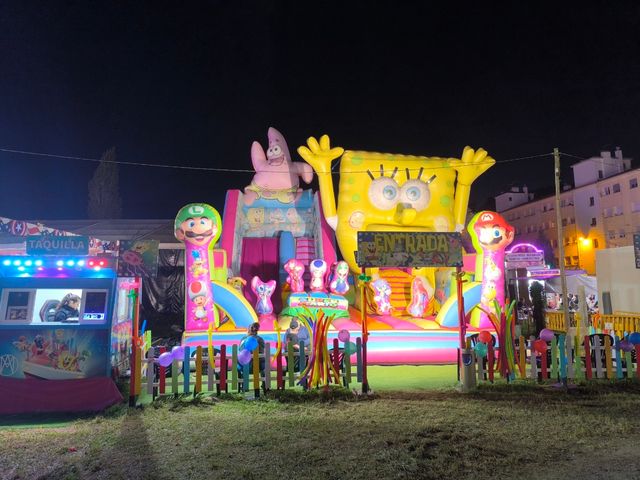 Castello gonfiabile Bob Sponge