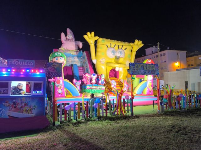 Castello gonfiabile Bob Sponge