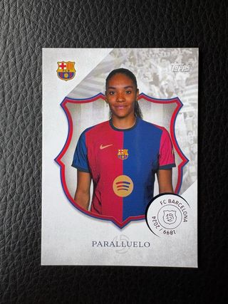 Cromo Salma Paralluelo Topps 125 Barcelona