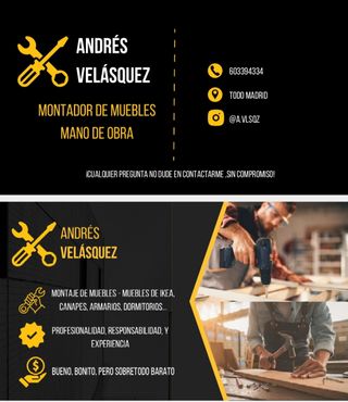 Montador muebles - Económico