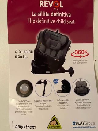 Silla coche Playxtrem Revol