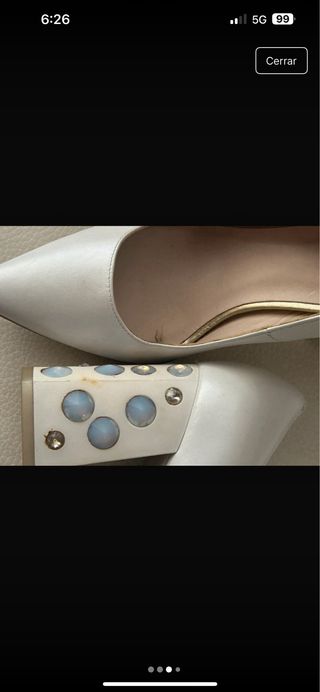 Zapatos Lodi blancos