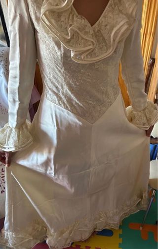 Precioso vestido de novia o disfraz de princesa