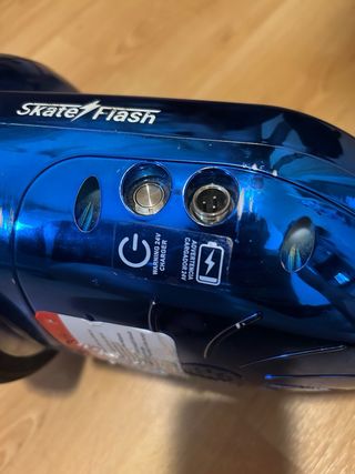 Hoverboard azul metálico