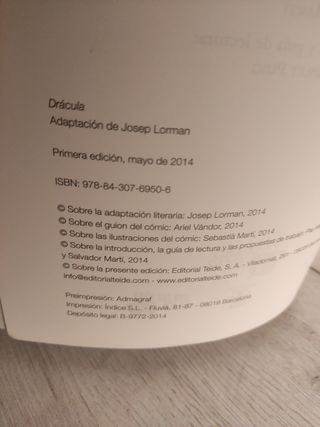 Colección Dual 002. Drácula -Bram Stoker-