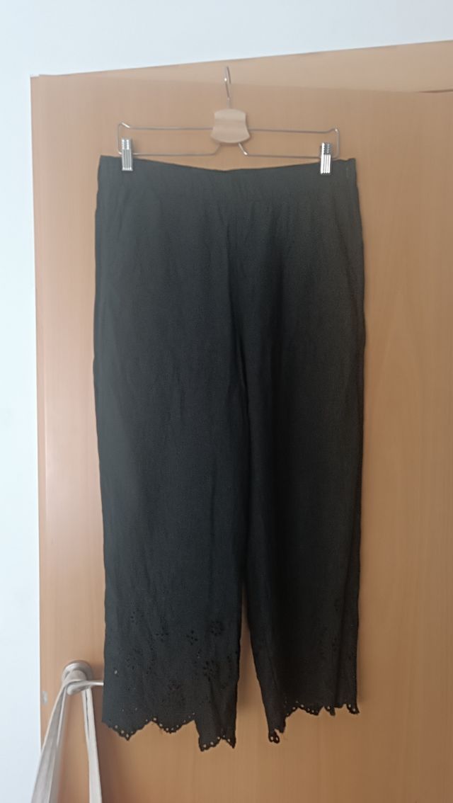 Pantalón Culotte Negro talla L 