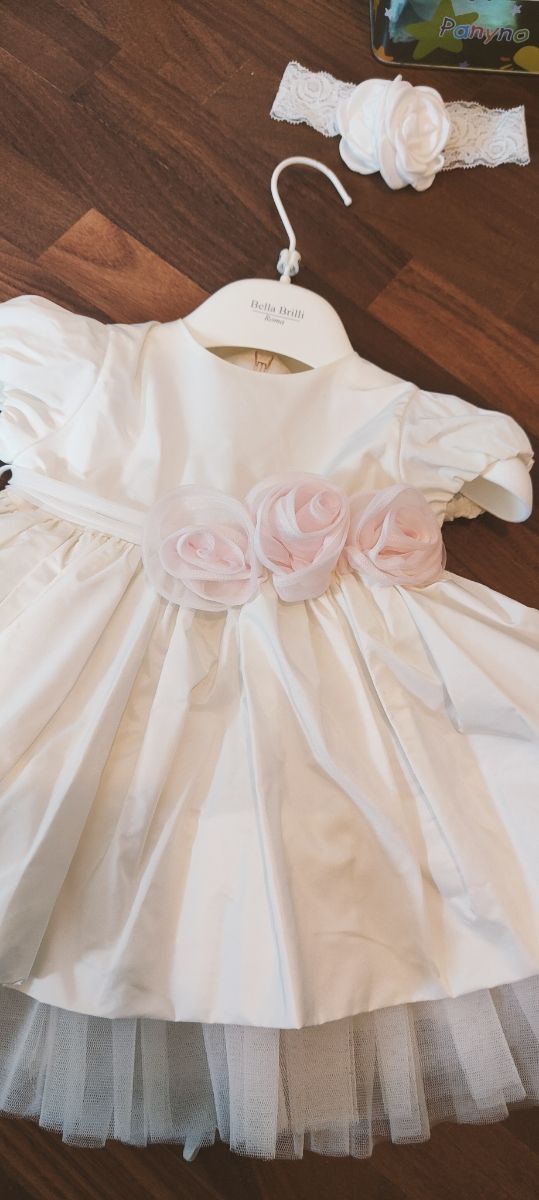 Abito cerimonia bimba + accessori 6 MESI