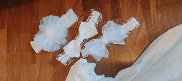 Abito cerimonia bimba + accessori 6 MESI