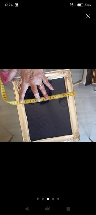 Marco foto plata - Grande