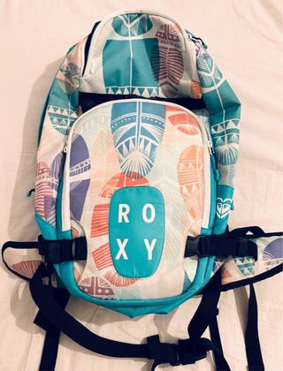 Mochila Roxy estampada multicolor