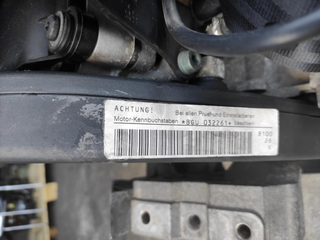 Motor BGU Audi A3 (8P) (2003-2012) 1.6i (102