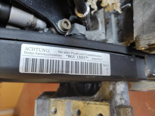 Motor BGU Volkswagen Golf V (2003-2008) 1.6