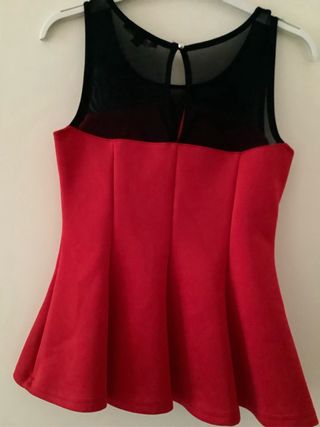Top Tally Weijl rosso