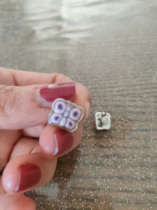 Orecchini Thun farfalla viola