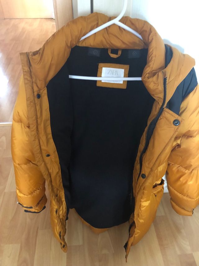 Cazadora Zara niño | Amarillo-Negro