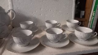 Servizio da tè in porcellana