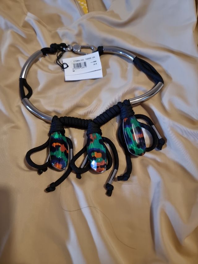 Collar Bimba y Lola - Marrón y Negro