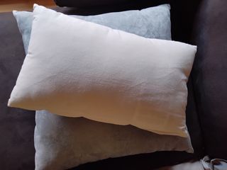 Cojines decorativos - Gris y blanco