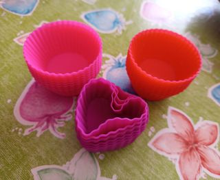 22 Pirottini di silicone per muffin e cupcake
